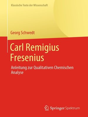 cover image of Carl Remigius Fresenius